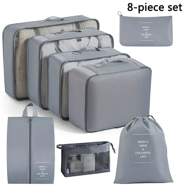 NONECN Travel Packing Cubes And Storage Bags For Clothes
