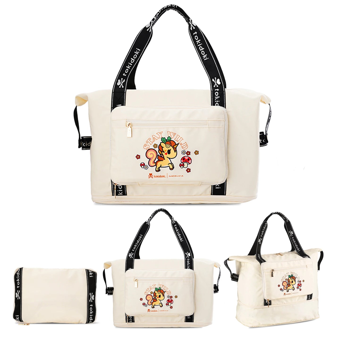 Tokidoki Unicorno Travel Duffle Bag for Short Trips