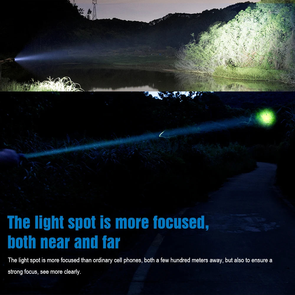TrustFire T30R 1100M Flashlight USB Rechargeable 18650