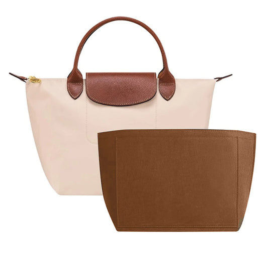 NONECN Felt Insert Bag For Longchamp Handbag Liner Organizer