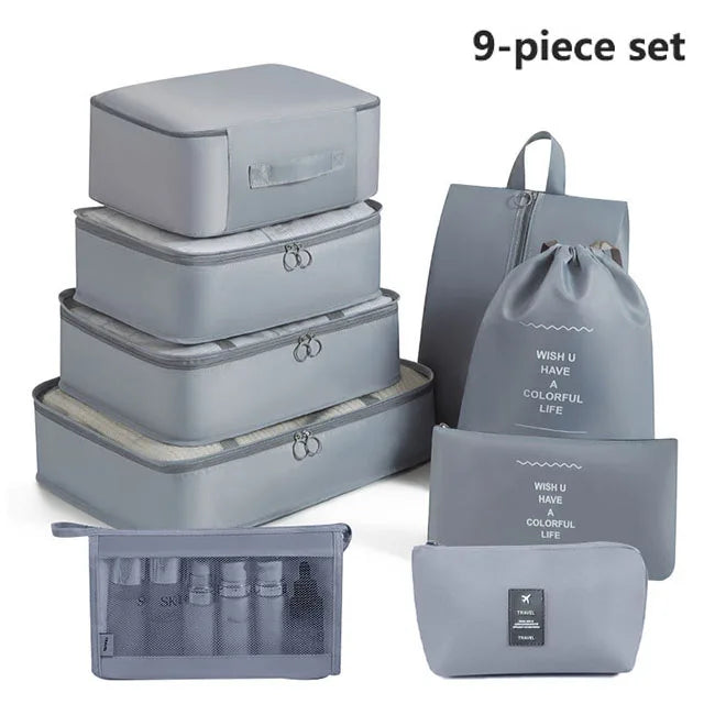 NONECN Travel Packing Cubes And Storage Bags For Clothes