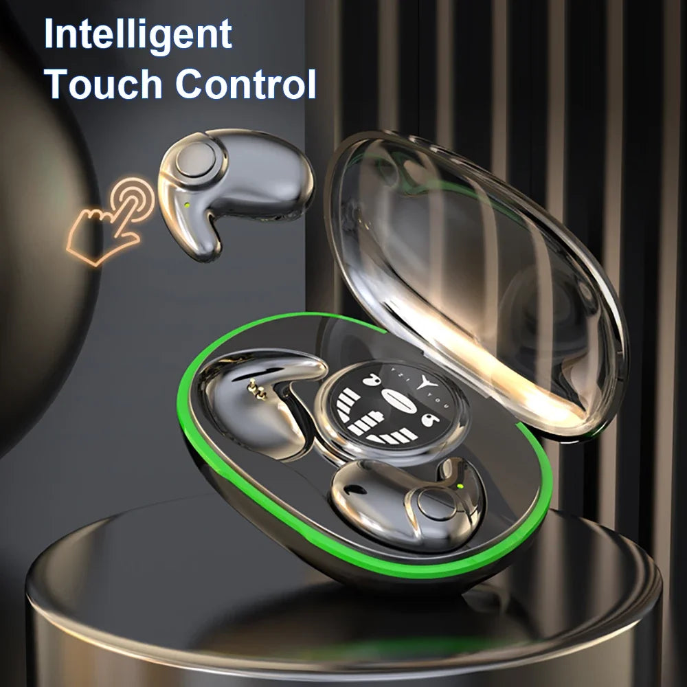 SHUKE Invisible Sleep Earphones Wireless Bluetooth 5.3 Earbuds IPX5