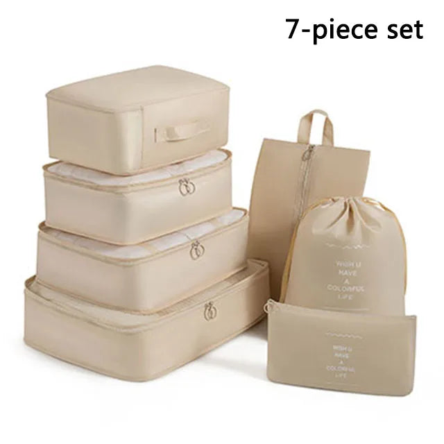 NONECN Travel Packing Cubes And Storage Bags For Clothes