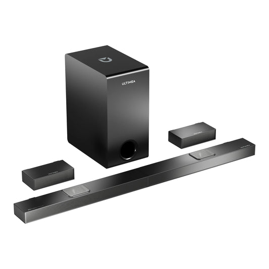 ULTIMEA 5.1.2 Dolby Atmos Soundbar With 520W Subwoofer And 4K HDR Passthrough