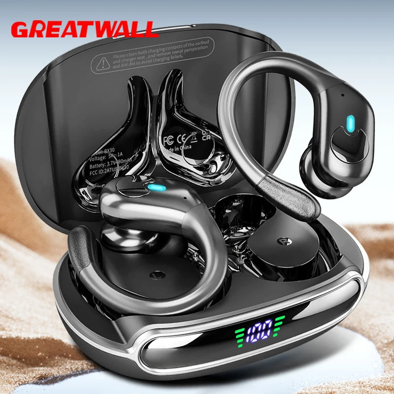 GREATWALL Wireless Earphones With Active Noise Cancellation Bluetooth 5.3