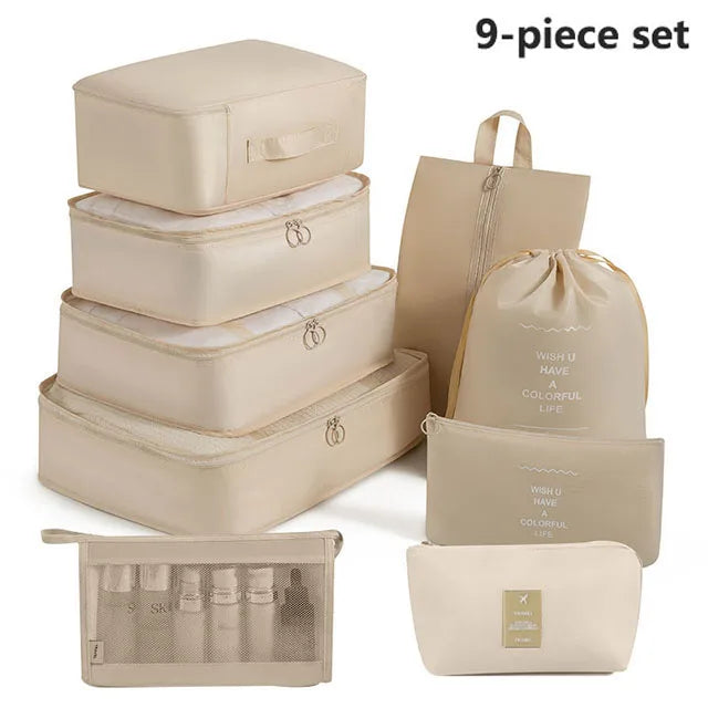 NONECN Travel Packing Cubes And Storage Bags For Clothes
