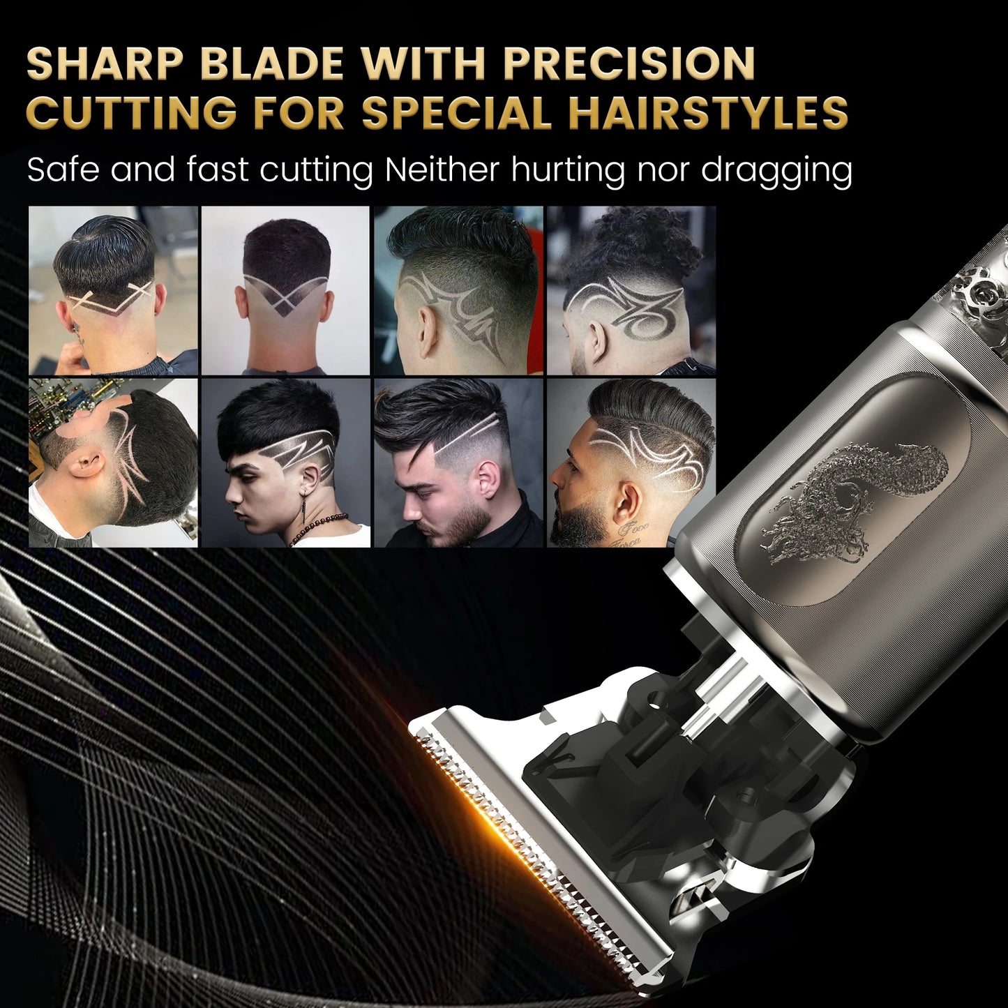 SEJOY Rechargeable Electric Shaver For Men With 3D Floating Head