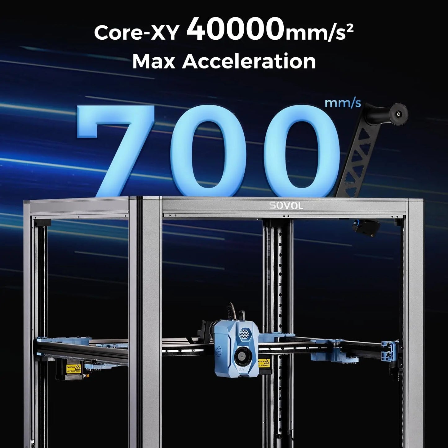 Sovol SV08 Core XY 3D Printer Open Source With 300C Hotend Camera