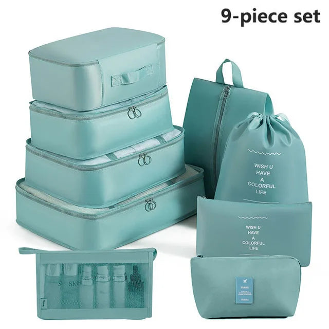 NONECN Travel Packing Cubes And Storage Bags For Clothes