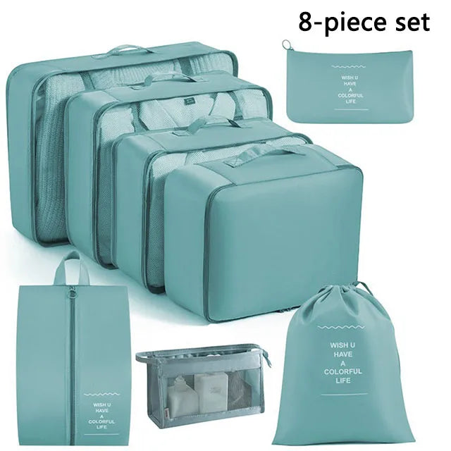 NONECN Travel Packing Cubes And Storage Bags For Clothes