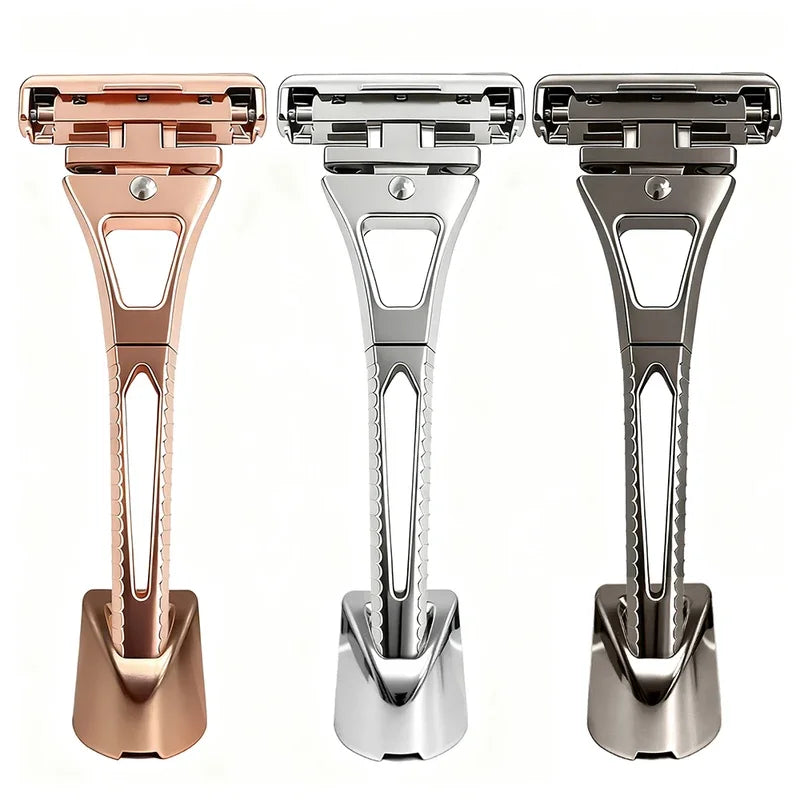 Shavcooo GP600 Glide 6.0 Pro Safety Razor Kit for Men
