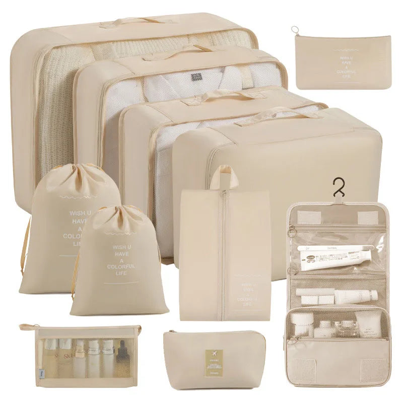 NONECN Travel Packing Cubes And Storage Bags For Clothes