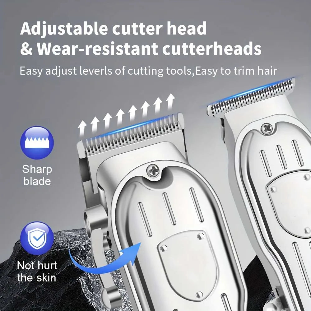 SHUYU 3 In 1 Hair Cutting Grooming Kit Clipper Shaver