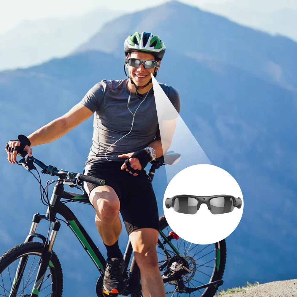 Alloyseed Camera Smart HD 1080P WiFi Glasses With Audio
