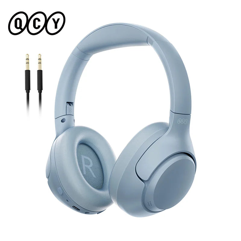 QCY H3 ANC Wireless Headphones With Bluetooth 5.4 Hi Res Audio