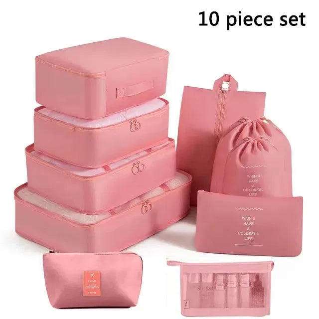 NONECN Travel Packing Cubes And Storage Bags For Clothes